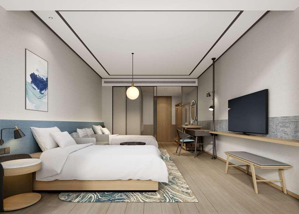 Hilton Garden Inn Shenzhen Airport,Enjoy 24-Hour One Way Free Delivery From Hotel To Shenzhen Baoan Airport On The Hour שנג'ן חדר תמונה