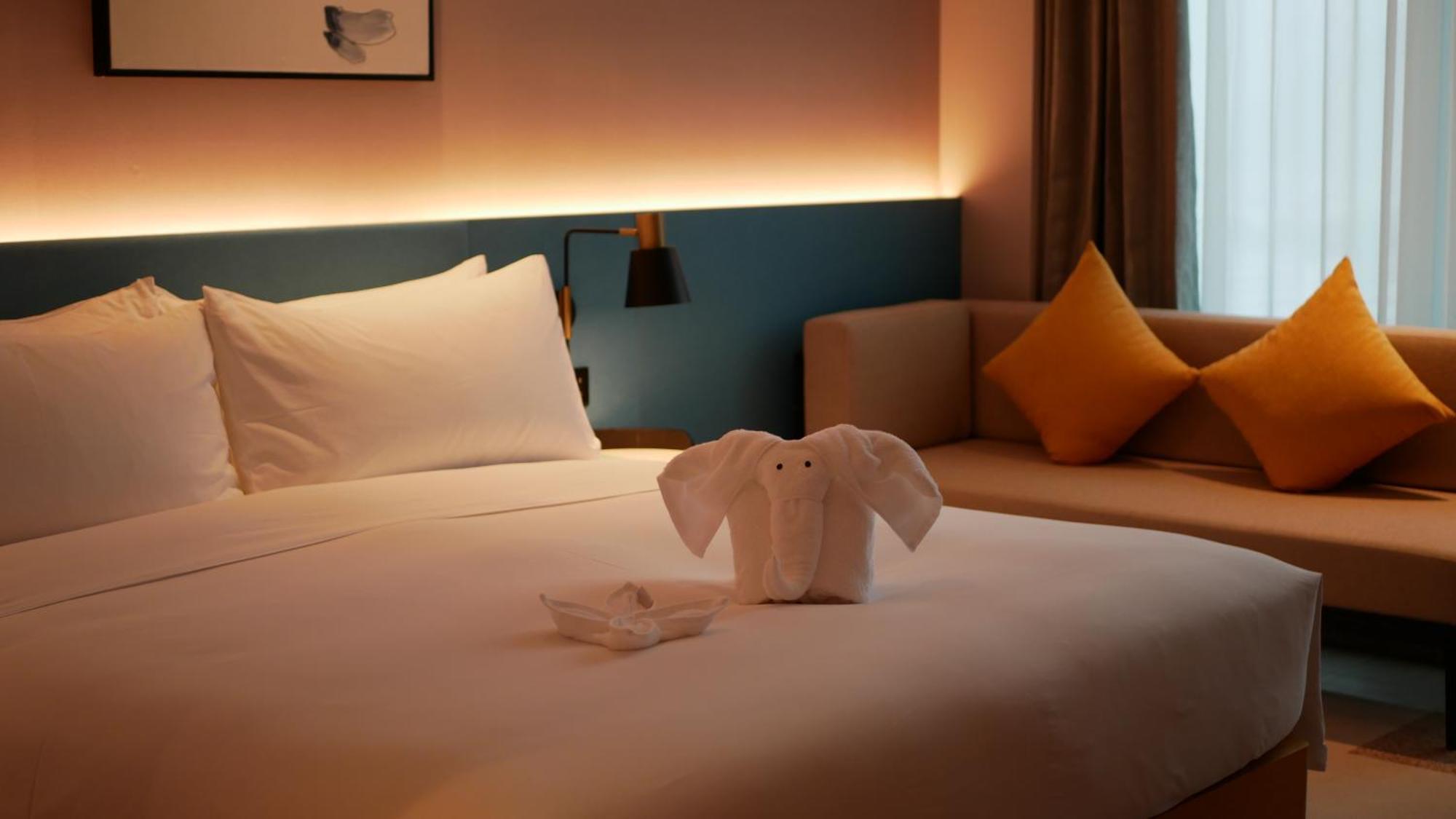 Hilton Garden Inn Shenzhen Airport,Enjoy 24-Hour One Way Free Delivery From Hotel To Shenzhen Baoan Airport On The Hour שנג'ן מראה חיצוני תמונה